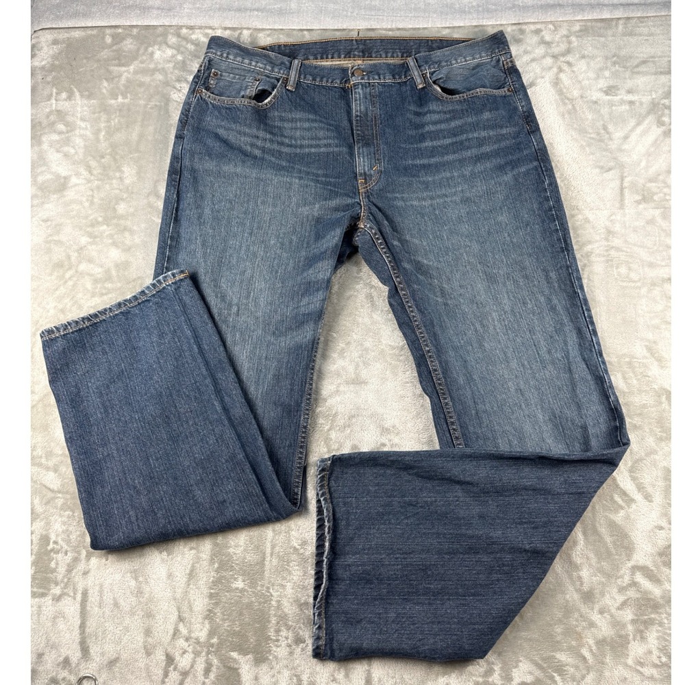 Levi's Jeans Mens 42x34 559 Relaxed Straight Blue Medium Wash EUC